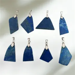 آویز لاجورد معدنی افغانستان سایزبزرگ