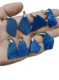 آویز لاجورد معدنی افغانستان سایزبزرگ