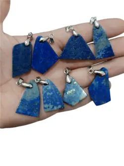 آویز لاجورد معدنی افغانستان سایزبزرگ