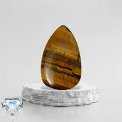 نگین چشم ببر معدنی اشک تراش