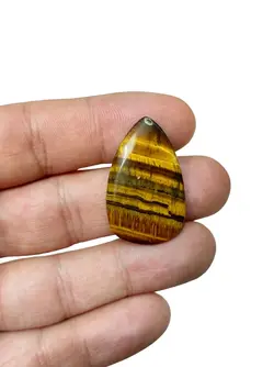 نگین چشم ببر معدنی اشک تراش