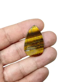 نگین چشم ببر معدنی اشک تراش