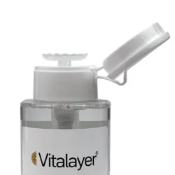 میسلار واتر پمپی هیدراویت پوست خشک ویتالیر 250 میل        VITALAYER   HYDRAVIT MICELLAR CLEANSING WATER
