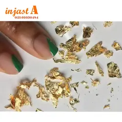 فویل ناخن مدل ورق طلا