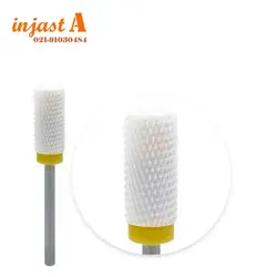 سرسوهان سرامیکی مدل استوانه ای سرتخت F نوار زرد