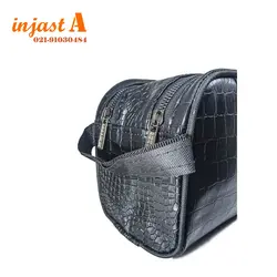 کیف دو زیپ لاکچری سان گلدن