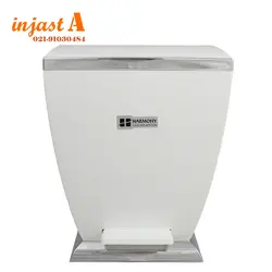 ست سرویس بهداشتی 5 پارچه هارمونی مدل آوا سفیدکروم