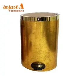 ست سرویس بهداشتی 5پارچه هارمونی مدل روشا آنتیک تمام طلایی