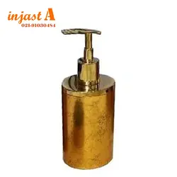 ست سرویس بهداشتی 5پارچه هارمونی مدل روشا آنتیک تمام طلایی