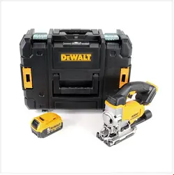 اره منبت کاری اره مویی شارژی دیوالت آمریکا DeWalt DCS331 mit 1x 5 Ah Akku, Koffer