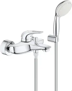 ست شیرآلات دوش تلفنی حمام گروهه آلمان GROHE Eurostyle Chrom 3359230A