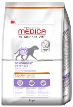 غذا خشک سگ مدیکا آلمان PetBalance Medica Hund Schonkost Geflügel - Reis 2kg