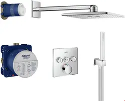 ست شیرآلات دوش حمام توکار گروهه آلمان GROHE SmartControl Duschsystem Unterputz 34712000