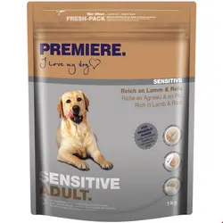 غذا خشک سگ بزرگسال پریمیر آلمان PREMIERE Sensitive Adult Lamm 4kg