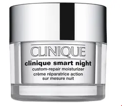 کرم شب مخصوص پوست چرب صورت کلینیک آمریکا Clinique Smart Night 50ml Mischhaut bis ölige Haut