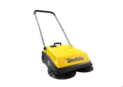 سوییپر جارو شهری شارژی وست فالیا Westfalia Kehrmaschine 230/12V