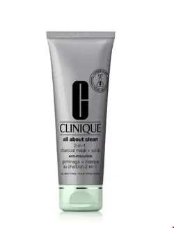 ماسک زغال و اسکراب لایه بردار کلینیک آمریکا All About Clea 2-in-1 Charcoal Mask - Scrub