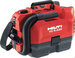 جارو شارژی صنعتی هیلتی لیختن اشتاین HILTI AKKU-BAUSTELLENSAUGER VC 5-A22