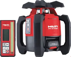 تراز پرتو لیزر چرخشی تسطیح هیلتی لیختن اشتاین HILTI ROTATIONSLASER PR 30-HVSG A12 FÜR NIVELLIERAUFGABEN IM