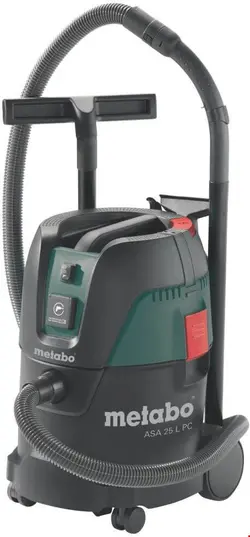 جارو برقی صنعتی متابو آلمان Metabo ASA 25 L PC