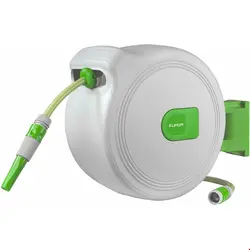 قرقره شیلنگ جمع کن دیواری و شیلنگ 30 متری یوروم Eurom Wandschlauchbox Safe Return (30m)
