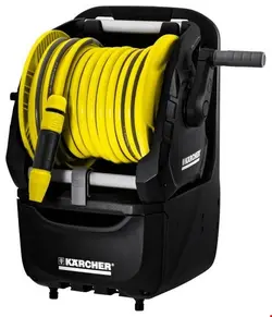 قرقره شیلنگ جمع کن دیواری و شیلنگ 15 متری کرشر آلمان Kärcher Premium Schlauchträger HR 7.315 KIT (2.645-164.0)