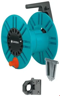 قرقره شیلنگ جمع کن دیواری بدون شیلنگ گاردنا آلمان Gardena Wandschlauchträger mit Schlauchführungsrolle (2650-20)