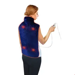 گرمکن گردن شانه کمر بست دایرکت Best Direct Heizkissen Backnetix  Wrap Nacken und Rückenkissen mit Massagefunktion