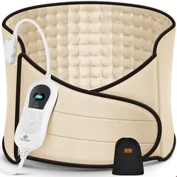 کمربند گرمکن کسر KESSER Heizkissen elektrisch für Bauch und Rücken mit 3 Temperaturstufen Abschaltautomatik beige