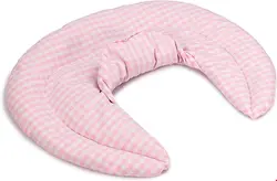 پد گرمایشی سرمایشی گردن جیرافنلند آلمان Giraffenland Wärmekissen Bio Stoff rosa weiß