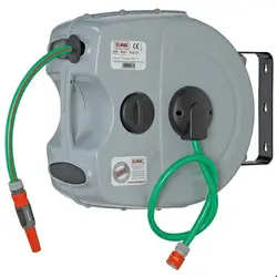 قرقره شیلنگ جمع کن دیواری و شیلنگ 30 متری المگ ELMAG Water Mega 30/13