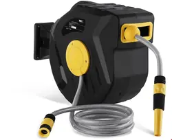 قرقره شیلنگ جمع کن اتوماتیک و شیلنگ 20 متری ام اس دبلیو MSW PRO-W 20