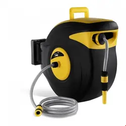 قرقره شیلنگ جمع کن اتوماتیک و شیلنگ 30 متری ام اس دبلیو MSW PRO-W 30