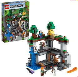 لگو ساختمان 3 طبقه LEGO® Minecraft™ 21169 Das erste Abenteuer