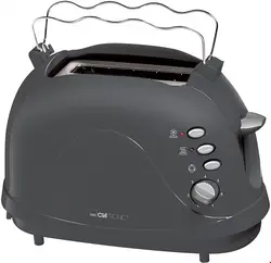 توستر کلترونیک آلمان  CLATRONIC Toaster 2 Scheiben Toastautomat TA 3565 /Grau