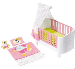 تخت عروسک با پنلهای قابل جابجایی Zapf Creation BABY born® Magisches Himmelbett