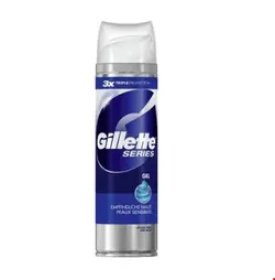 ژل اصلاح صورت آقایان 200 میل ژیلت آمریکا Gillette Series Rasiergel empfindliche Haut (200 ml)