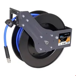 قرقره شیلنگ جمع کن هوای فشرده دیواری و شیلنگ 16 متری دراکلافت Druckluftschlauchtrommel Aerotec 16 m 20 bar