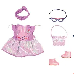 مجموعه لباس های عروسک Zapf Creation BABY born® Deluxe Happy Birthday Outfit 43 cm