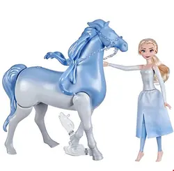 مجموعه السا و اسب  Hasbro Disney Die Eiskönigin 2 Wasserzauber und Landspaß Elsa  Nokk