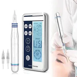 دستگاه تاتو ابرو و لب NightyNine Elektrische Digitale Dauerhafte Make Up Maschine, Microblading Stift Augenbraue Lippenstift Tattoo