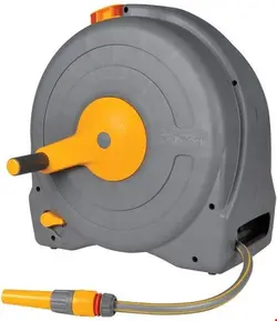 قرقره شیلنگ جمع کن زمینی و شیلنگ 40 متری حوزلاک Hozelock Fast Reel Schlauchbox - 40 m (2494)