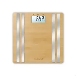 ترازو دیجیتال مدیسانا آلمان medisnana BS 550 connect Bambus-Körperanalysewaage
