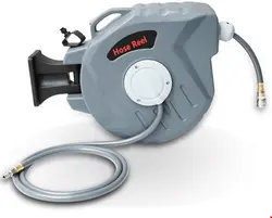 قرقره شیلنگ جمع کن دیواری و شیلنگ 20 متری جیووبیاز Jiubiaz Schlauchaufroller Druckluftschlauch Aufroller automatisch 1/4