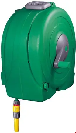قرقره شیلنگ جمع کن و شیلنگ 40 متری حوزلاک Hozelock Fast Reel Wandschlauchbox 40 m (2496 0000)