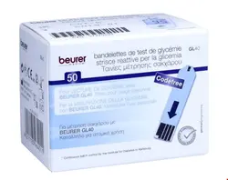 نوار تست قند خون 50 عددی بیورر آلمان Beurer GL 40 Blutzuckerteststreifen (50 Stk.)