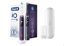 مسواک برقی اورال بی آمریکا Oral-B iO Series 8 Duo Violet Ametrine/Black Onyx