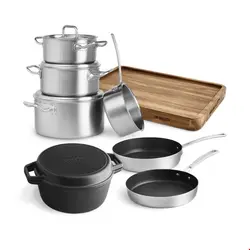 سرویس قابلمه و ماهیتابه 8 پارچه اسپرینگلن آلمان  SpringlaneTims Küchen-Profiset 8-tlg