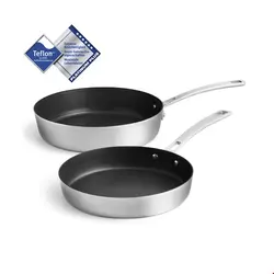ست ماهیتابه استیل 2 پارچه اسپرینگلن آلمان SpringlaneTims Edelstahl Bratpfannen-Set 2-tlg