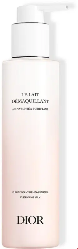 شیر پاک کن با نیلوفر آبی شفاف کننده برای صورت و چشم دیور فرانسه Dior Le Lait Démaquillant Cleansing-Milk 200ml